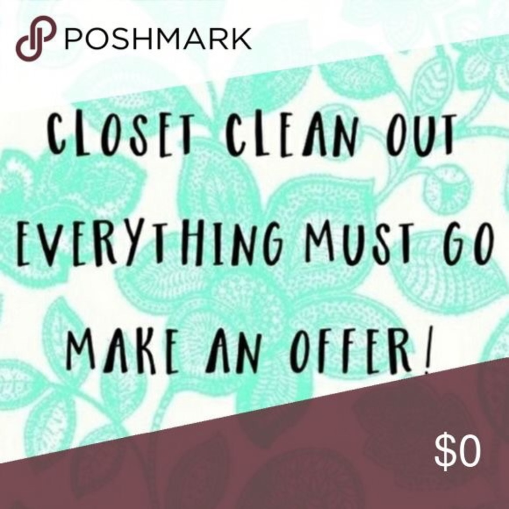 Closet clean out
